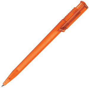 OCEAN FROST, ручка шариковая, фростированный оранжевый, пластик