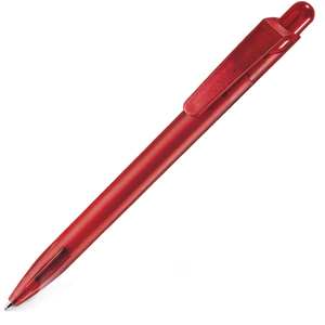 SYMPHONY FROST, ручка шариковая, фростированный красный, пластик