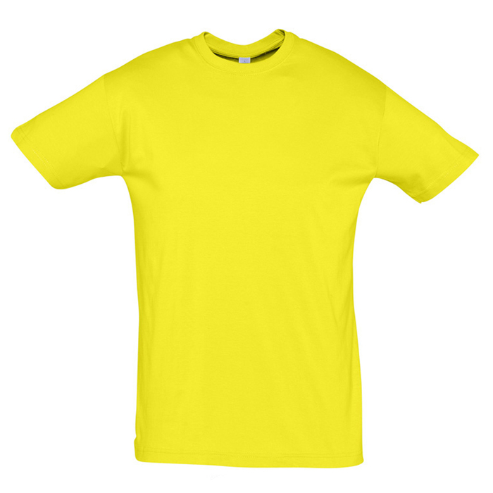 Футболка мужская REGENT, лимонный, XL, 100% хлопок, 150 г/м2
