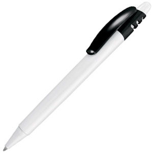 X-8, ручка шариковая, черный/белый, пластик