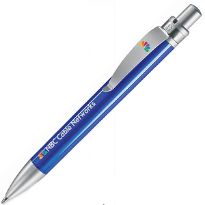 FUTURA, ручка шариковая, синий/хром, пластик/металл
