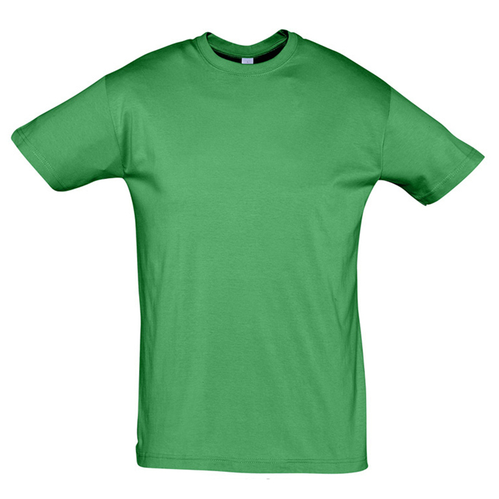 Футболка мужская REGENT, ярко-зеленый, M, 100% хлопок, 150 г/м2