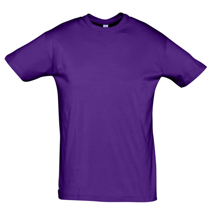 Футболка мужская REGENT, фиолетовый, M, 100% хлопок, 150 г/м2