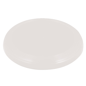Летающая тарелка; белый; D=22 см; H=2,7см; пластик