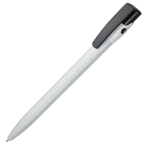 KIKI EcoAllene, ручка шариковая, черный/серый, пластик