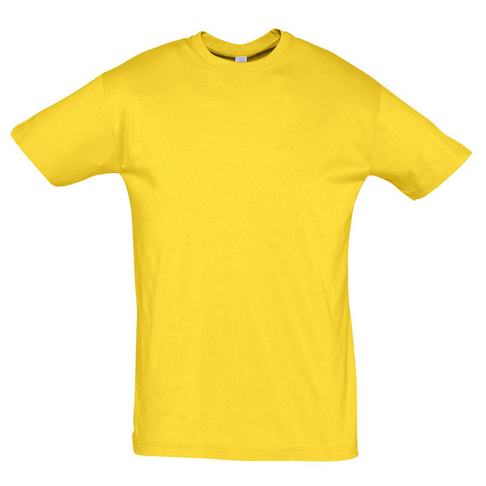 Футболка мужская REGENT солнечно-желтый, M, 100% хлопок, 150 г/м2