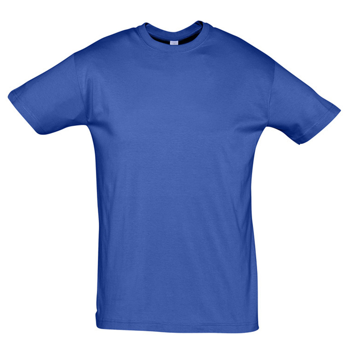 Футболка мужская REGENT, ярко-синий, L, 100% хлопок, 150 г/м2