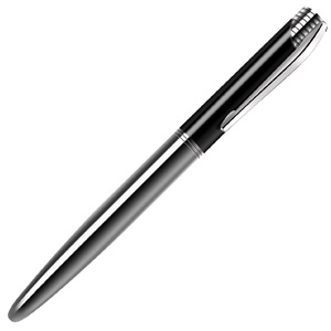 CARDINAL, ручка шариковая, черный/хром, металл