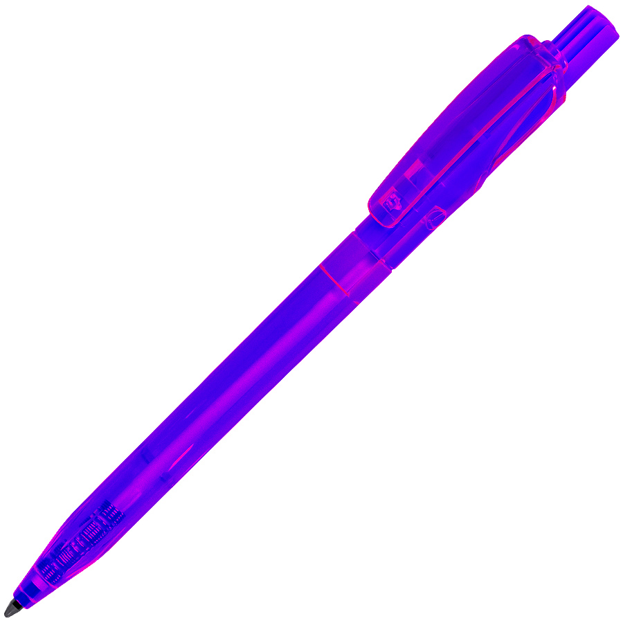 TWIN LX, ручка шариковая, прозрачный фиолетовый, пластик