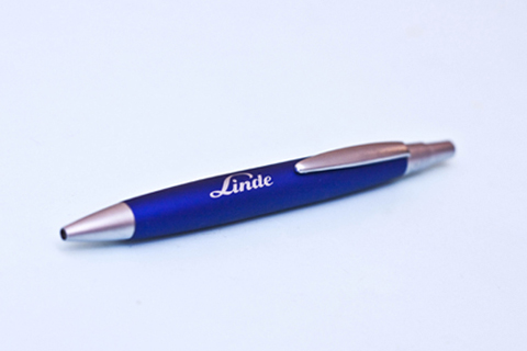 Логотип компании Линде ГАЗ на ручке