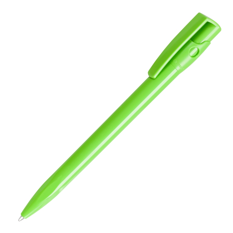 Ручка шариковая KIKI SOLID, зеленое яблоко, пластик