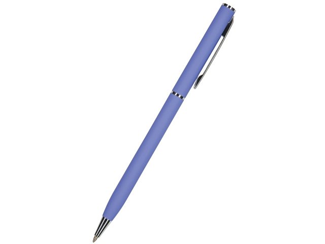 Ручка металлическая шариковая Palermo, софт-тач