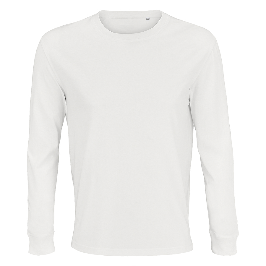 Футболка мужская PIONEER Long Sleeve,белый, XL, 100% хлопок,175 г/м2