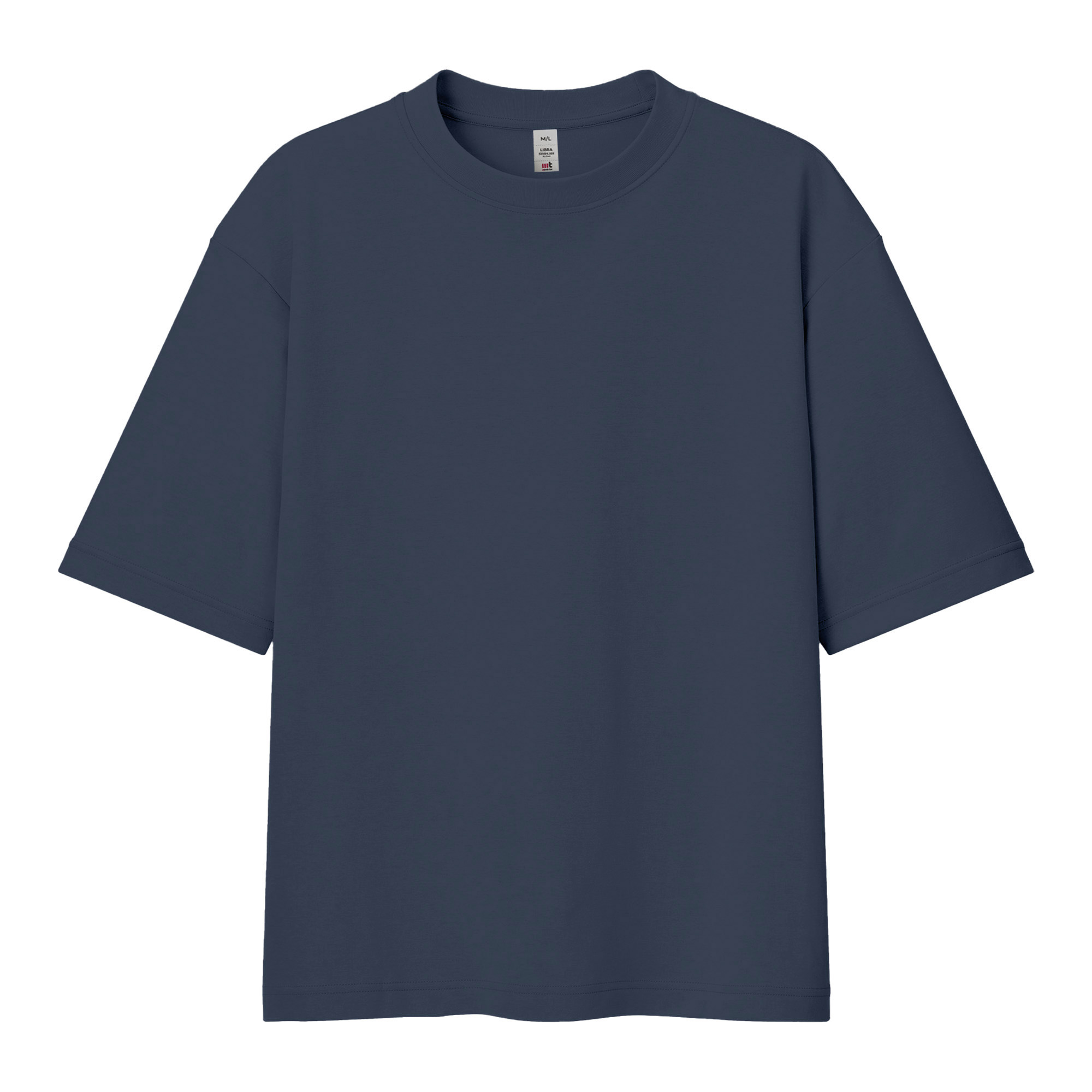 Футболка мужская оверсайз LIBRA, тёмно-синий, XL/2XL, 100% хлопок, 220 г/м2