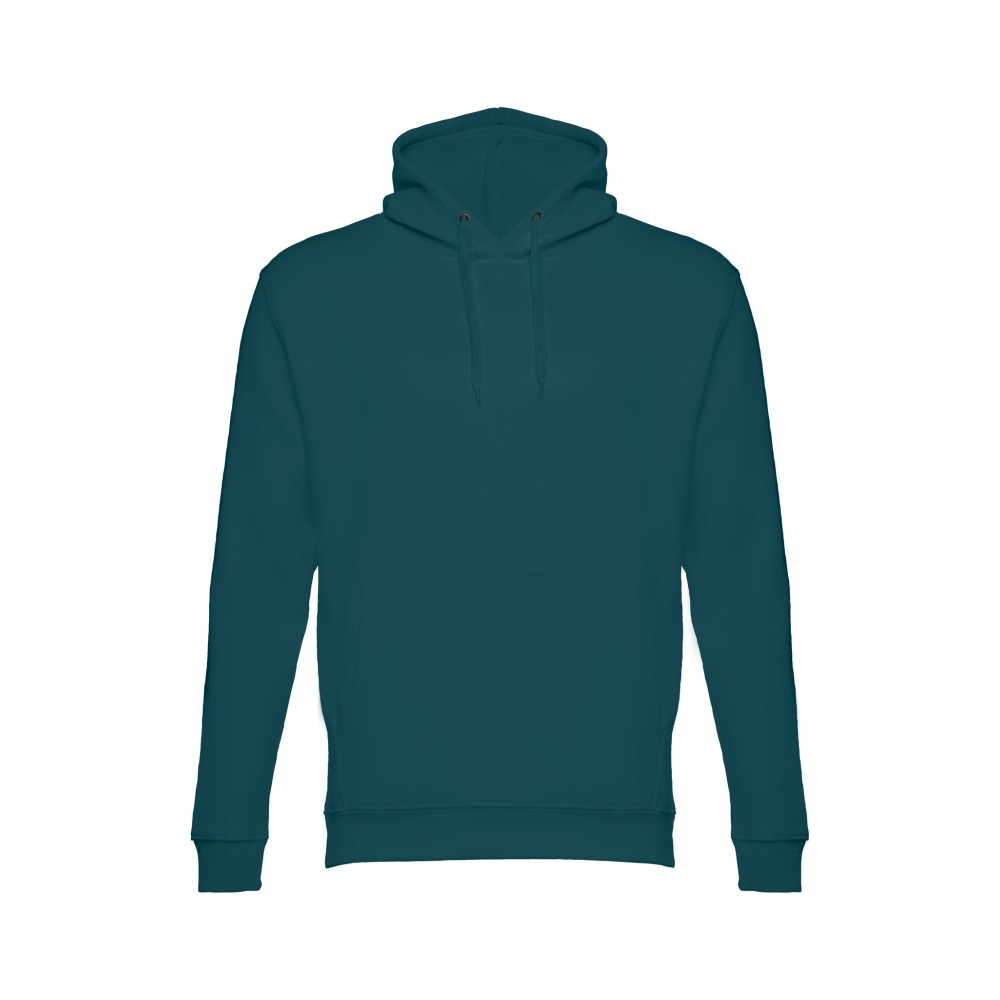 Толстовка мужская с капюшоном PHOENIX, морская волна, 2XL, 50% хлопок, 50% полиэстер, 320 г/м2