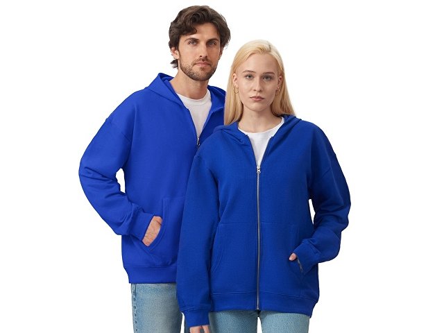 Толстовка оверсайз с капюшоном на молнии Monaco