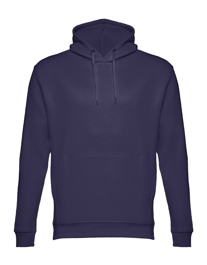 Толстовка мужская с капюшоном PHOENIX, т-синий, XL, 50% хлопок, 50% полиэстер, плотность 320 г/м2