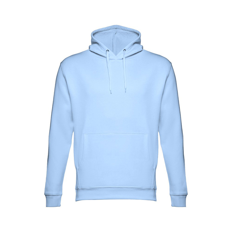 Толстовка мужская с капюшоном PHOENIX, пастельный голубой, XL, 50% хлопок, 50% полиэстер, 320 г/м2