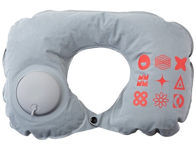 Подушка для путешествия с помпой Push