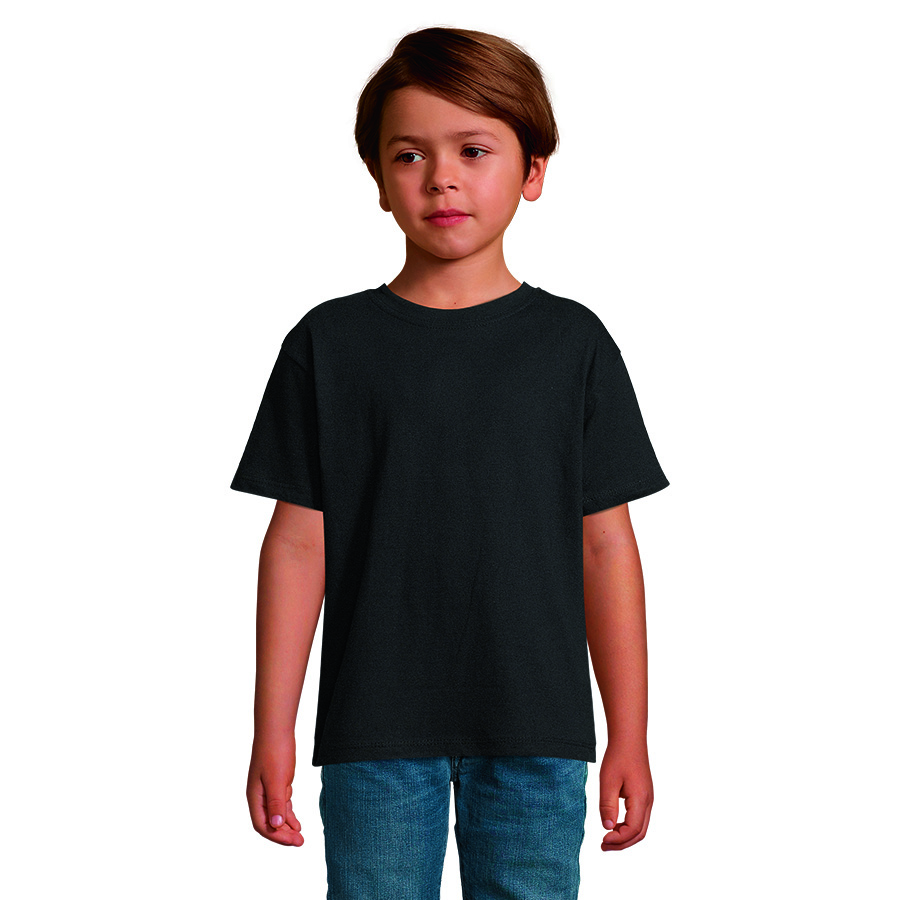 Футболка детская REGENT KIDS, чёрный, 6 лет, 100% хлопок, 150 г/м2