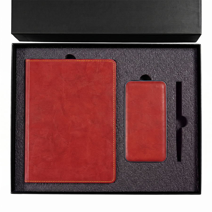 Набор подарочный  EMBER: ежедневник и power bank в коробке  с ложементом