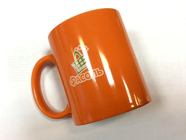 Деколь - кружка с логотипом