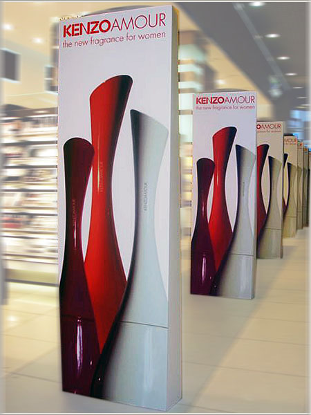 Оформление алармовых ворот в торговом зале