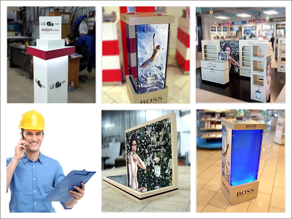 Изготовление рекламных конструкций и инcталляций